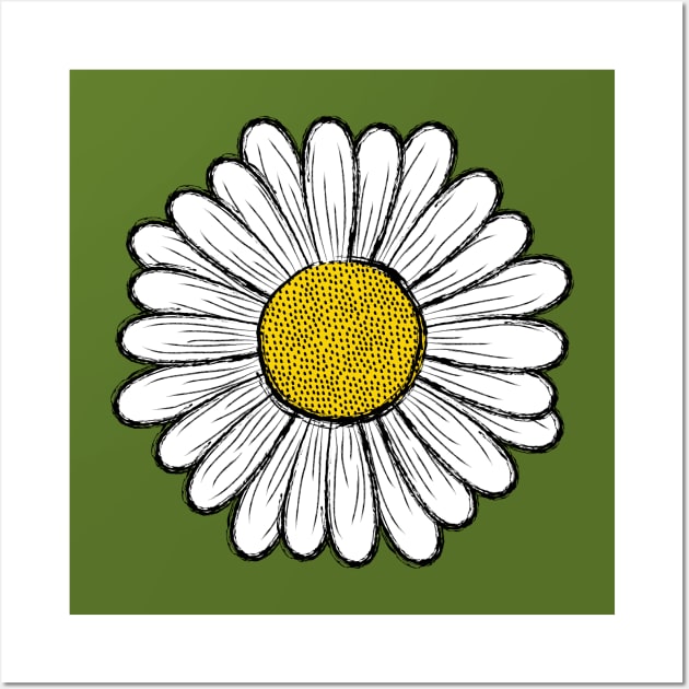 Daisy Wall Art by VirgoArtStudio